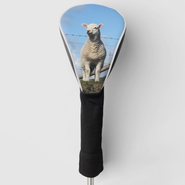 CUTE SHEEP GOLF HEAD COVER (Front)