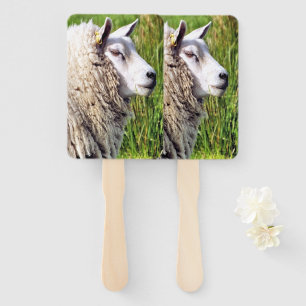 CUTE SHEEP HAND FAN