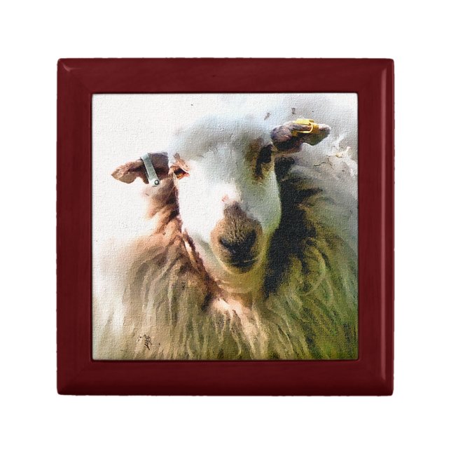 CUTE SHEEP JEWELRY BOX (Front)