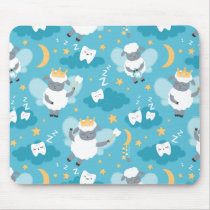 Cute Sheep Tooth Fairy Dentist Hygienist  Mouse Pad