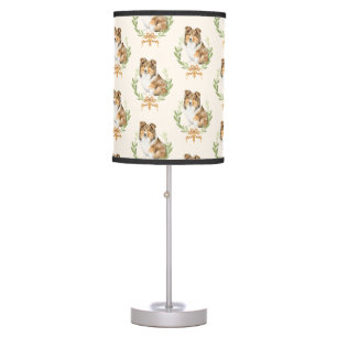 Cute Sheltie lamp