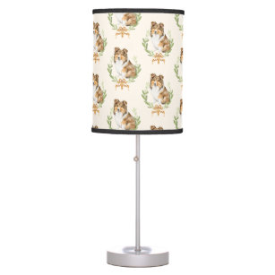 Cute Sheltie lamp