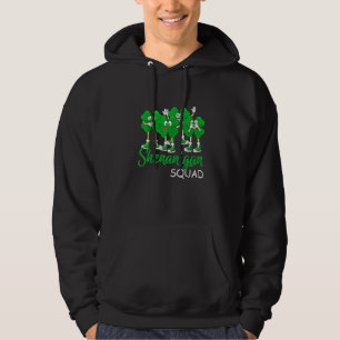 Cute Shenanigan Squad Shamrock St Patrick's Day Ir Hoodie