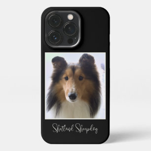 Cute Shetland Sheepdog Photo iPhone 13 Pro Case