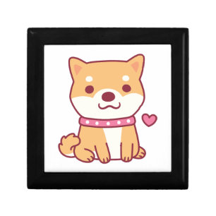 Cute Shiba Inu Dog Gift Box