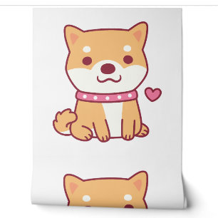 Cute Shiba Inu Dog Wallpaper