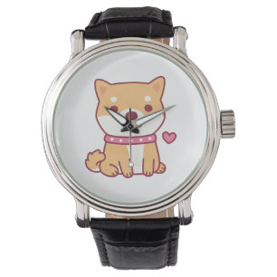 Cute Shiba Inu Dog Watch