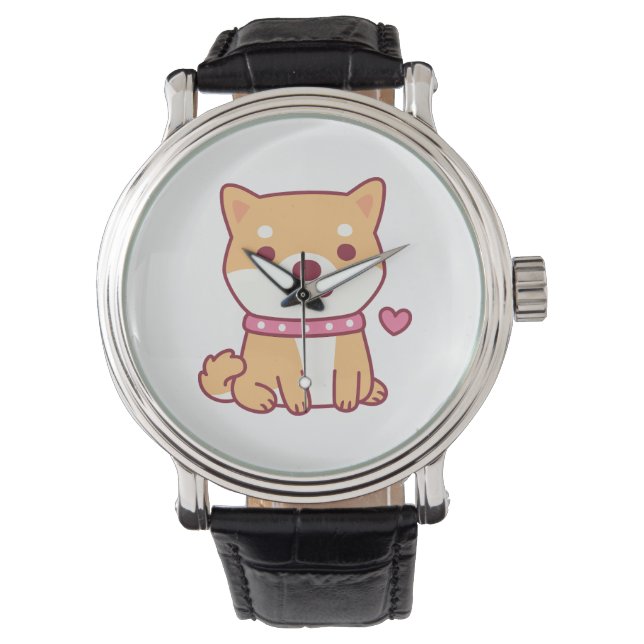 Cute Shiba Inu Dog Watch (Front)