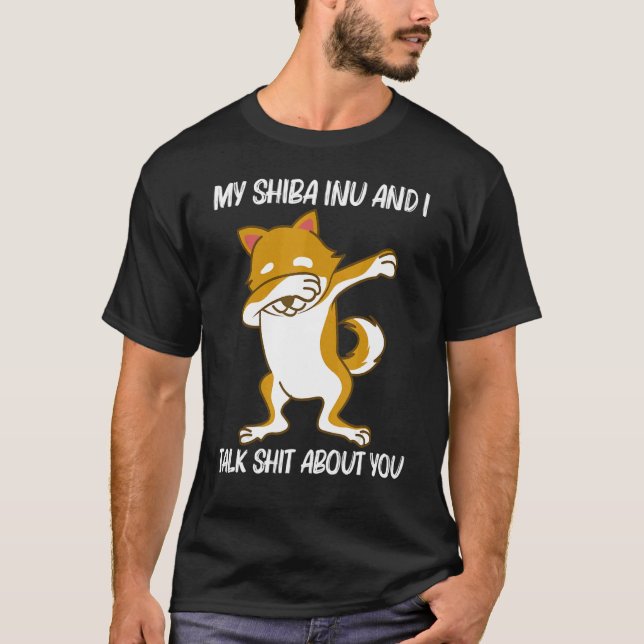 Cute Shiba Inu For Men Women Japan Breed Animal   T-Shirt (Front)