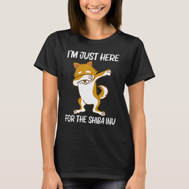 Cute Shiba Inu For Men Women Japan Breed Animal   T-Shirt (Front)