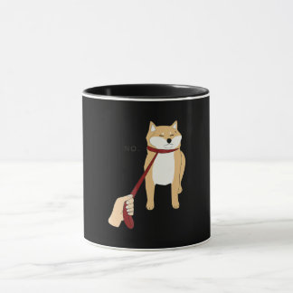 Cute shiba inu | Nope dog funny design Mug