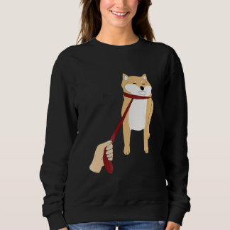 Cute shiba inu | Nope dog funny design Sweatshirt
