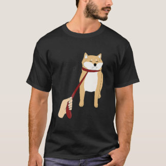 Cute shiba inu | Nope dog funny design T-Shirt