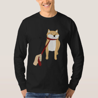 Cute shiba inu | Nope dog funny design T-Shirt
