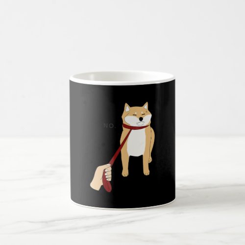 Cute Shiba Inu Nope _ Doge Meme Coffee Mug