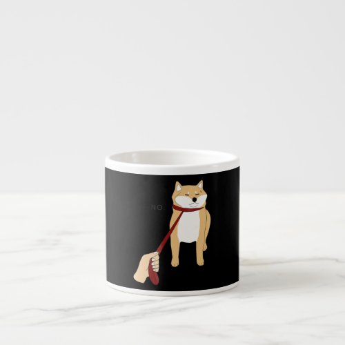 Cute Shiba Inu Nope Doge Meme Dog Gifts Espresso Cup