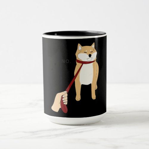 Cute Shiba Inu Nope Doge Meme Dog Gifts Mug