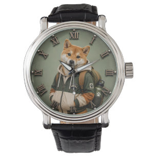 Cute Shiba Inu Puppy Watch