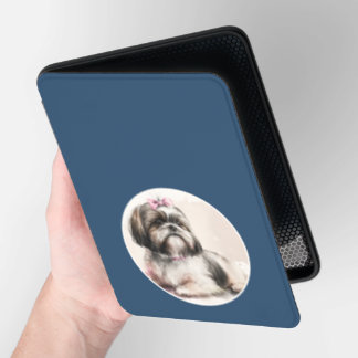 Cute Shih Tzu Dog, Your Pet Photo Kindle Cover