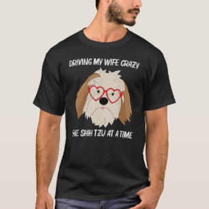 Cute Shih Tzu For Men Dad Toy Doggie Breed   T-Shirt