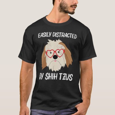 Cute Shih Tzu For Men Women Toy Doggie Breed T-Shirt