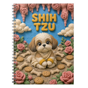 Cute Shih Tzu Puppy, Baby Dog Notebook