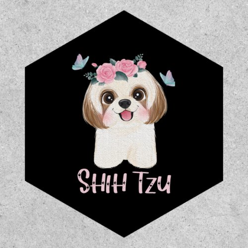 Cute Shih Tzu Shitzu Mom Patch