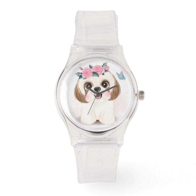 Cute Shih Tzu Watch (Front)