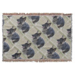 Cute Shiloh Shepherd Throw Blanket