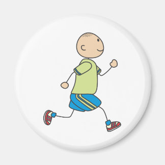 Cute Shirts | Cute Boy Running Gift Shirts Magnet
