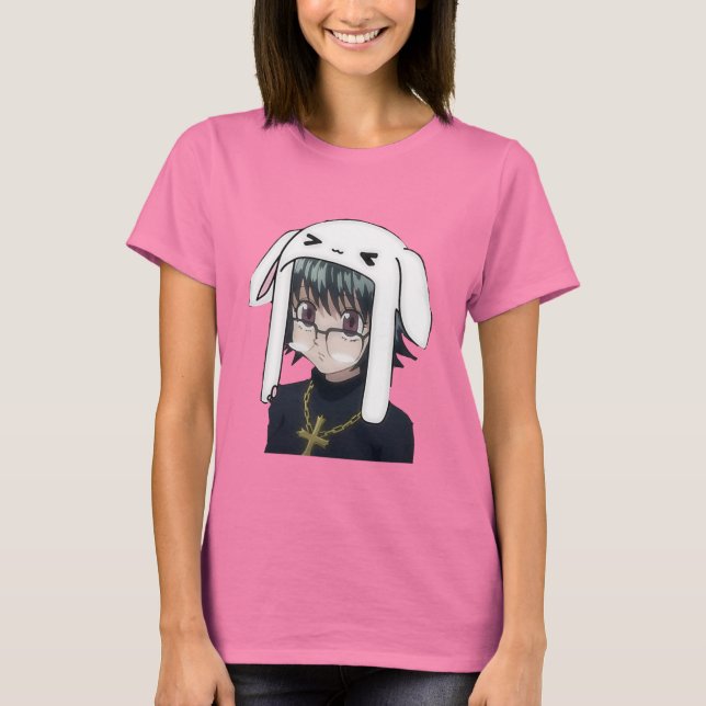 cute Shizuku Murazaki hunter x hunter anime T-Shirt (Front)