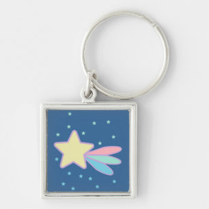 Cute Shooting Star Comet Keychain