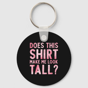 Cute Short People Art For Men Women Short Girl Sho Keychain