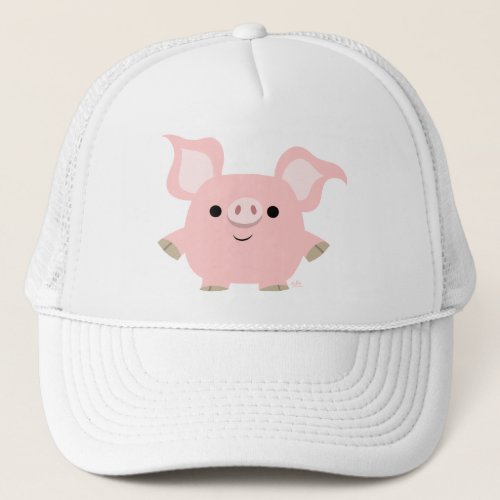 Cute Shorty Cartoon Pig Hat