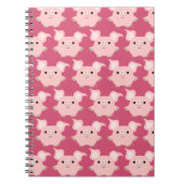 Cute Shorty Cartoon Pig Notebook (Front)