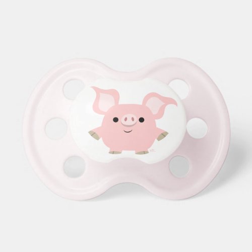 Cute Shorty Cartoon Pig Pacifier