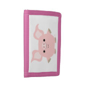 Cute Shorty Cartoon Pig Wallet (Side)
