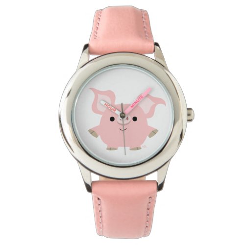 Cute Shorty Cartoon Pig Watch