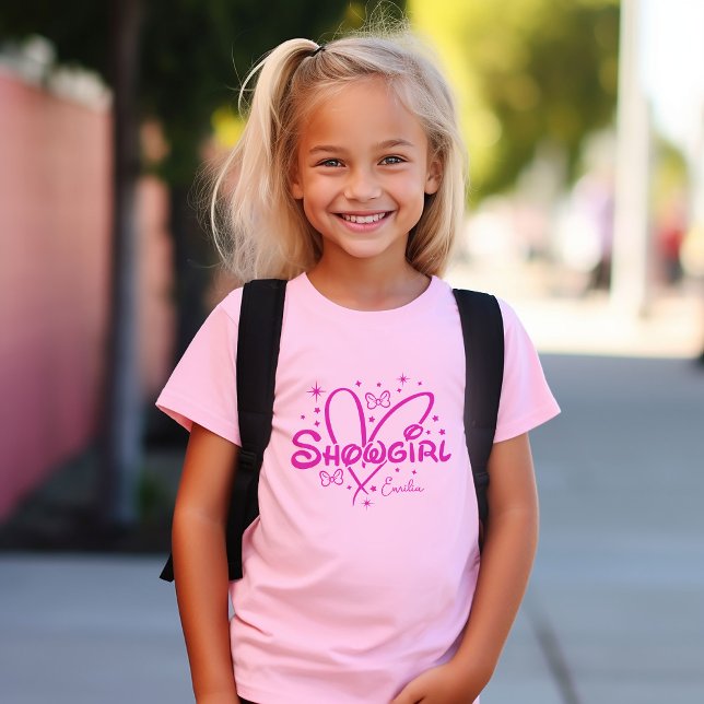 Cute Showgirl Era Custom Name T-Shirt (Creator Uploaded)