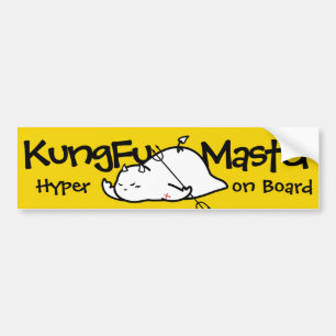 Cute Shy Devil in LOVE Bumper Sticker