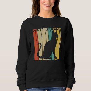 Cute Siamese Cat Sweatshirt