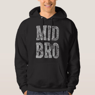 Cute Sibling Day Mid Bro Hoodie