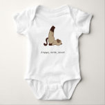 Cute & Silly Cat Baby Bodysuit – Adorable Outfit<br><div class="desc">Dress your little one in pure cuteness with this Funny, Cute, Silly Cat Baby Bodysuit. Featuring an adorable playful kitty design, this bodysuit is perfect for babies who spread smiles wherever they go. Soft, comfortable, and charming — it makes a delightful gift for new parents, baby showers, or everyday wear....</div>