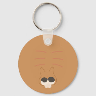 Cute Silly Cat - keychain