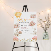 Cute Silly Goose Baby Shower