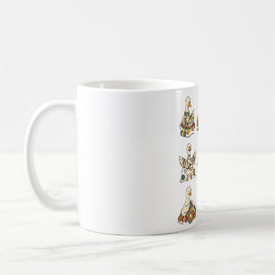 Cute Silly Goose Crocheting , Funny Yarn Lover Coffee Mug
