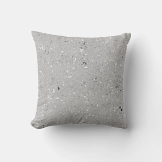 cute Silver Shine & Sparkle. Gray color Outdoor Pillow