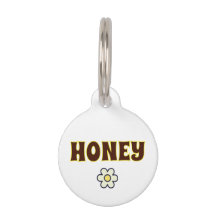 Cute Simple Cat ID Tag Name Collar