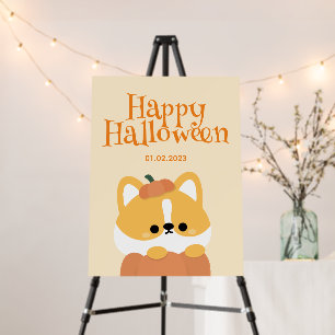 Cute Simple Fun Halloween Party Foam Board