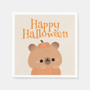 Cute Simple Fun Halloween Party Napkins